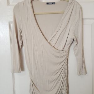 PattyBoutik cross wrap top